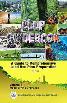 CLUP Guidebook. A Guide to Comprehensive Land Use Plan Preparation, Volume 3: Model Zoning Ordinance