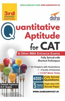 Quantitative Aptitude for CAT: & other MBA entrance exams