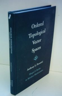 Ordered topological vector spaces
