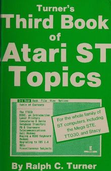 Turner's Third Book of Atari ST Topics