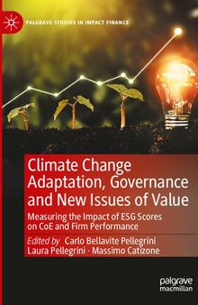 Climate Change Adaptation, Governance and New Issues of Value: Measuring the Impact of ESG Scores on CoE and Firm Performance (Palgrave Studies in Impact Finance)