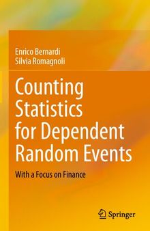Counting Statistics for Dependent Random Events: With a Focus on Finance
