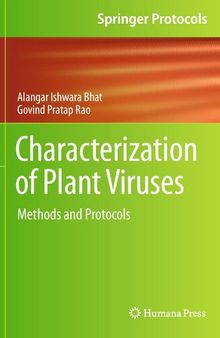 Characterization of Plant Viruses: Methods and Protocols (Springer Protocols Handbooks)
