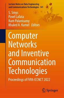 Computer Networks and Inventive Communication Technologies: Proceedings of Fifth ICCNCT 2022