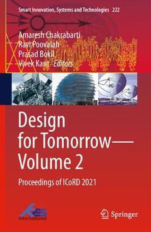 Design for Tomorrow―Volume 2: Proceedings of ICoRD 2021 (Smart Innovation, Systems and Technologies, 222)