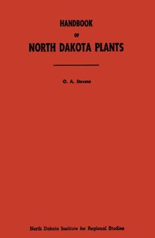 Handbook of North Dakota plants..