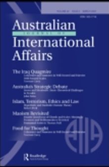 australian journal of international affairs (assortment)