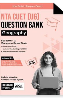 Gurukul NTA CUET (UG) Geography Question Bank Exam 2024