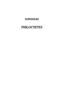 Sophocles: Philoctetes