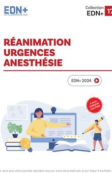 Réanimation, urgences, anesthésie: Les fiches E-Lisa