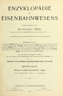 Enzyklopädie des Eisenbahnwesens / Braunschweigische Eisenbahnen - Eilgut