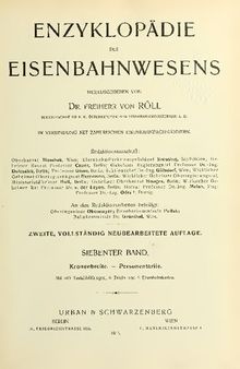 Enzyklopädie des Eisenbahnwesens / Kronenbreite - Personentarife