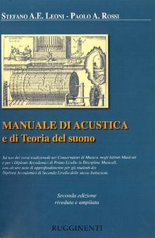 Manuale di acustica e di teoria del suono