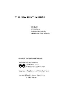 The new rhythm book