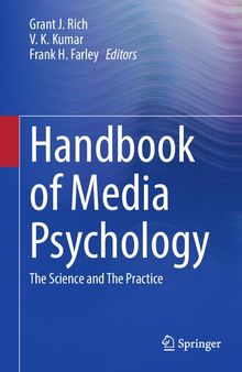 Handbook of Media Psychology: The Science and The Practice