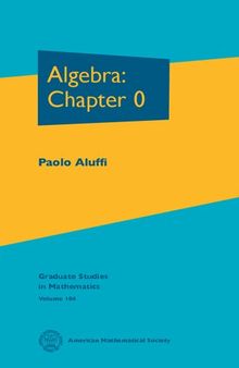 Algebra: Chapter 0
