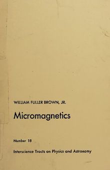 Micromagnetics