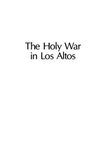 The Holy War in Los Altos: A Regional Analysis of Mexico's Cristero Rebellion