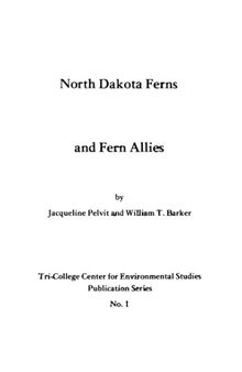 North Dakota ferns and fern allies (Publication series)