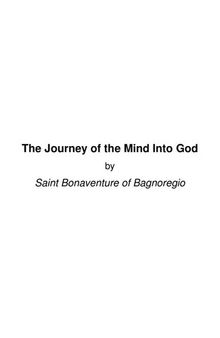 The Journey of the Mind Into God