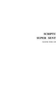 Scriptum super Sententiis 4
