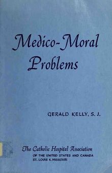Medico-Moral Problems