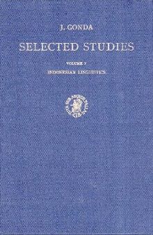 Selected Studies Vol. V: History of Ancient Indian Religion