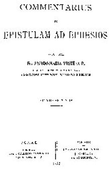 Commentarius in epistulam ad Ephesios