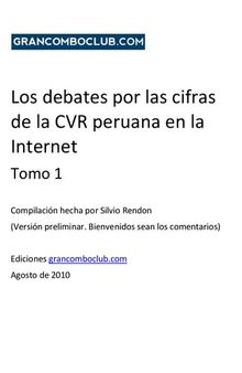 Los debates por las cifras de la CVR peruana en la internet