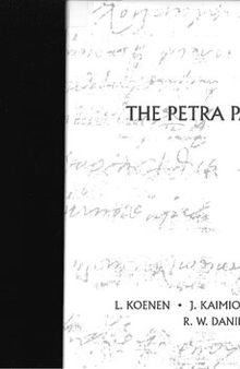 The Petra Papyri