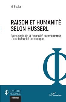 Raison et humanité selon Husserl
