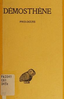 Prologues [Prooemia]