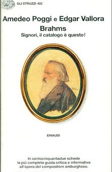 Brahms. Signori, il catalogo è questo!