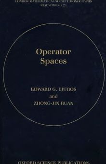 Operator Spaces