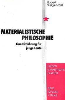Materialistische Philosophie: eine Einführung für junge Leute
