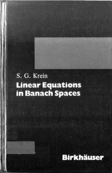 Linear Equations in Banach Spaces