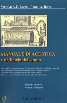 Manuale di acustica e di teoria del suono