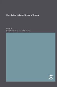 Materialism and the Critique of Energy