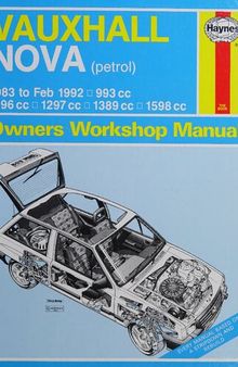Haynes Vauxhall Nova 1983 to 1992 Owners Workshop Manual