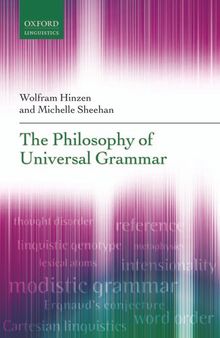 The Philosophy of Universal Grammar
