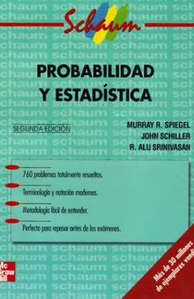 Probabilidad y estadística, 2ª edición