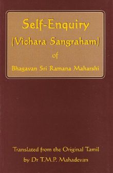 SELF - ENQUIRY (VICHARASANGRAHAM)