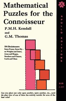 Mathematical Puzzles for the Connoisseur