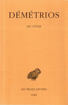 Démétrios: Du Style