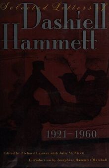 Selected Letters of Dashiell Hammett