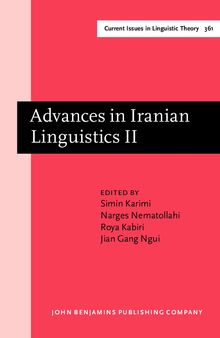 Advances in Iranian Linguistics II