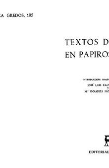 Textos de magia en papiros griegos