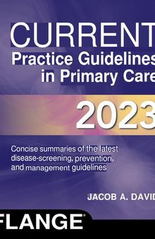 CURRENT Practice Guidelines in Primary Care 2023