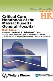 Critical Care Handbook of the Massachusetts General Hospital