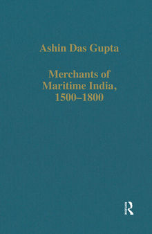 Merchants of Maritime India, 1500–1800